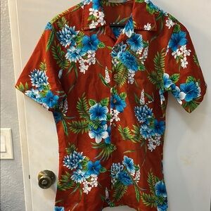 BREAKERS Vintage Floral Hawaiian Aloha Shirt, Sz S